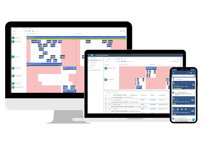 SAP FSM at Balta planningbord